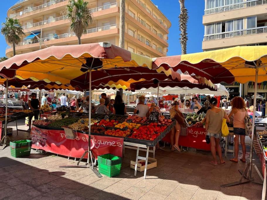 Appart T2 Calme - Centre De Canet - Parking - Clim المظهر الخارجي الصورة